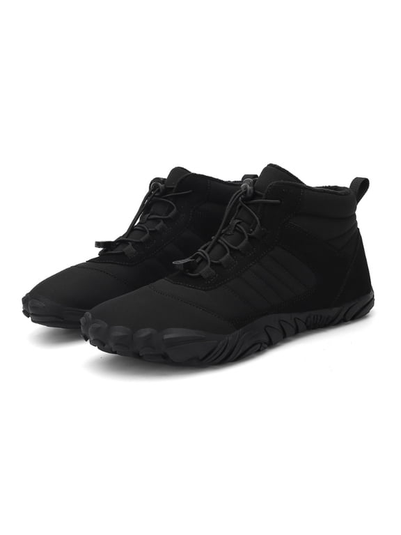 Unisex Barefoot Hiking Winter Boots - Waterproof, Anti-Slip, Wide Toe Box