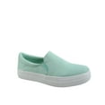 thumbnail image 1 of Hike Women's Flat Slip On Double Layer Foam Padded Cushion Sock Fashion Sneakers Shoes (Mint, 6.5), 1 of 2