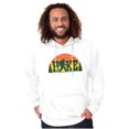 thumbnail image 1 of Hike with Bigfoot Retro Hiking Legend Unisex Plus Fleece Graphic Hoodie Brisco Brands 3X, 1 of 5