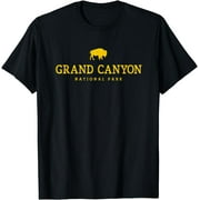Hiked Grand Canyon National Park Arizona Bison Womens Men T-Shirt