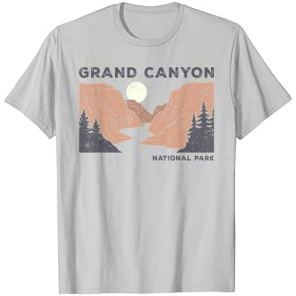 Hiked Grand Canyon Vintage Womens Men T-Shirt