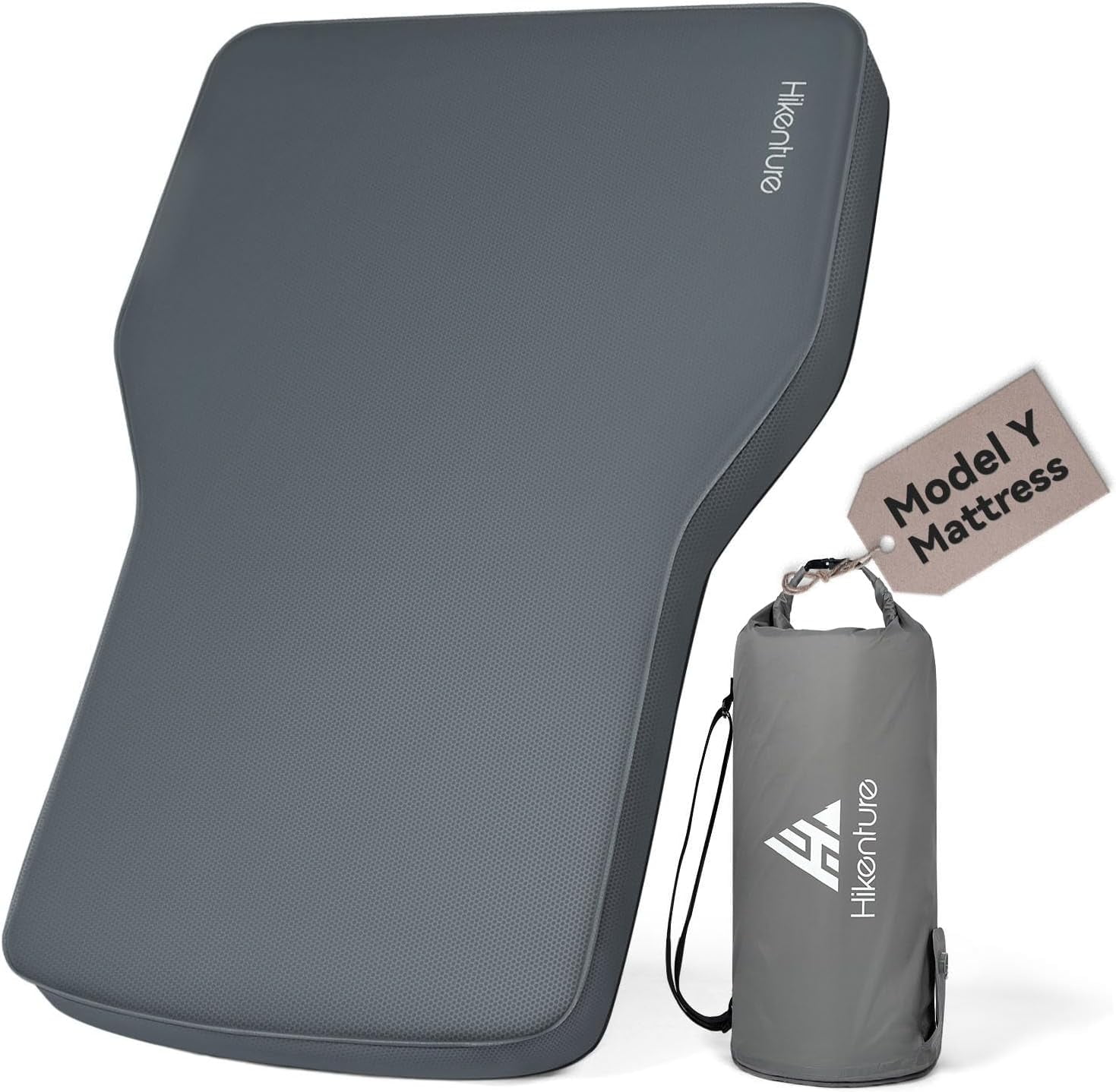 Hikenture Self Inflating Sleeping Pad for Tesla Model Y, Ultra Thick