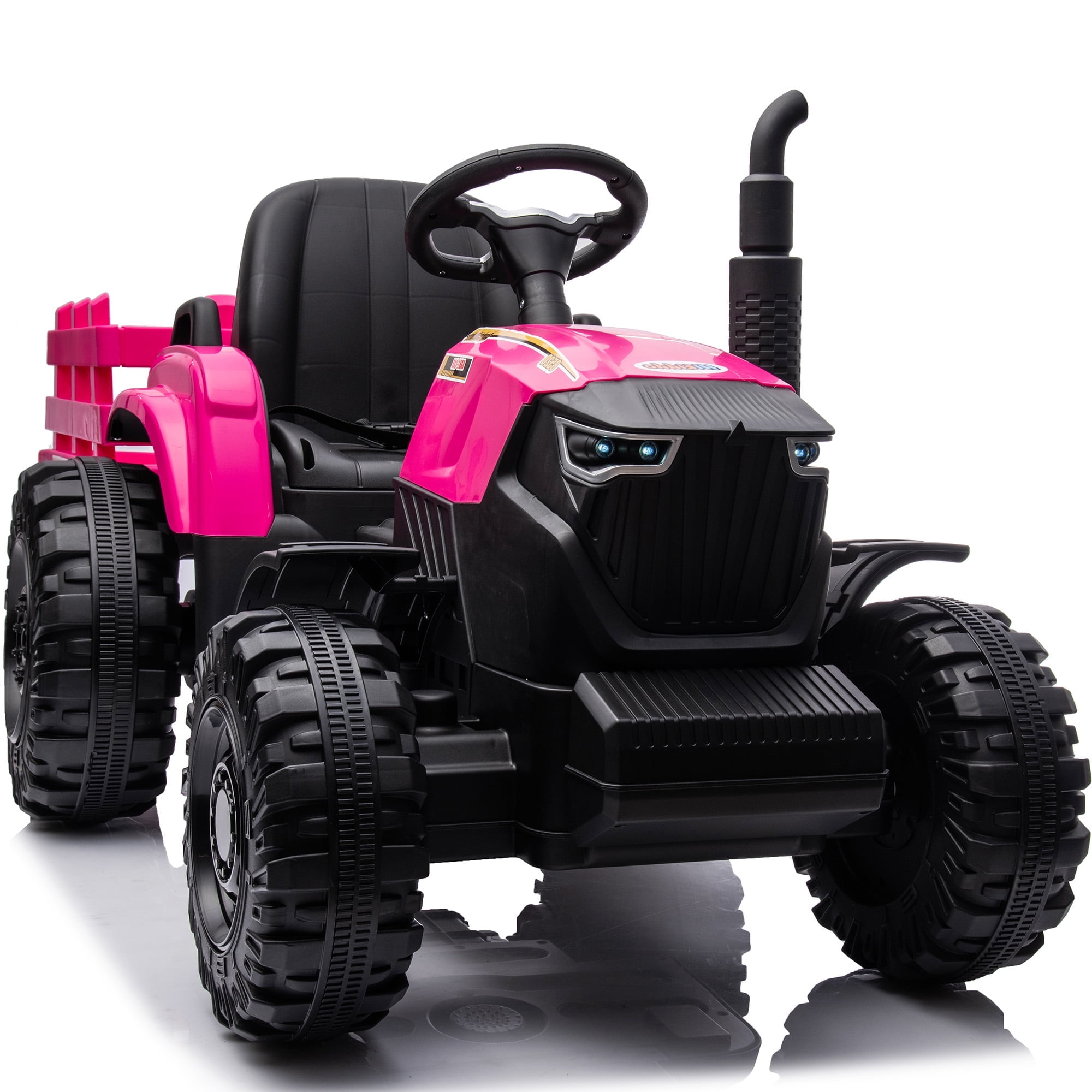 Barbie Pink Tractor Hikiddo JC000A 24V Ride-on Tractor With