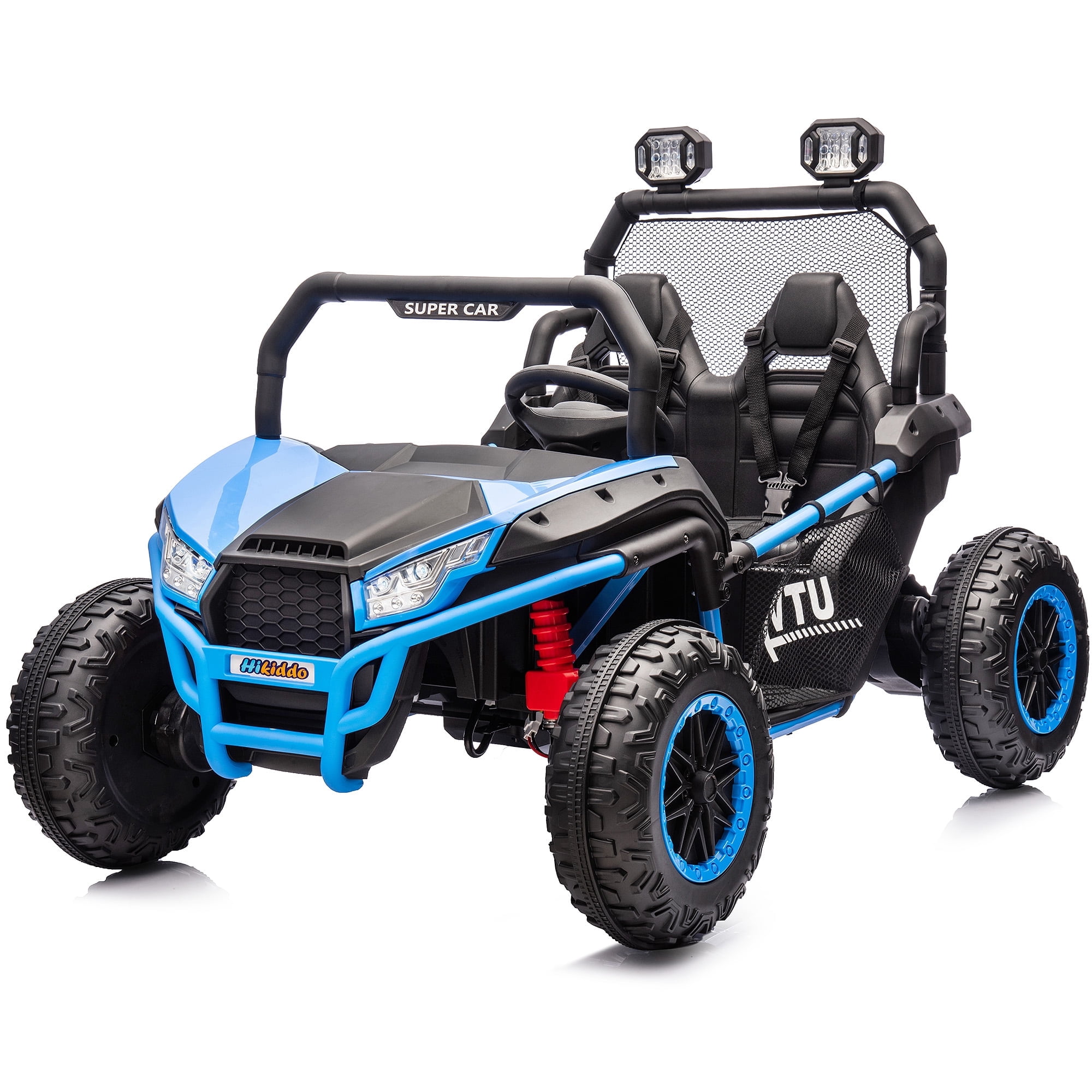 Hikiddo 24V 10Ah Ride on Toys for Big Kids, 2-Seater Kids UTV Electric ...