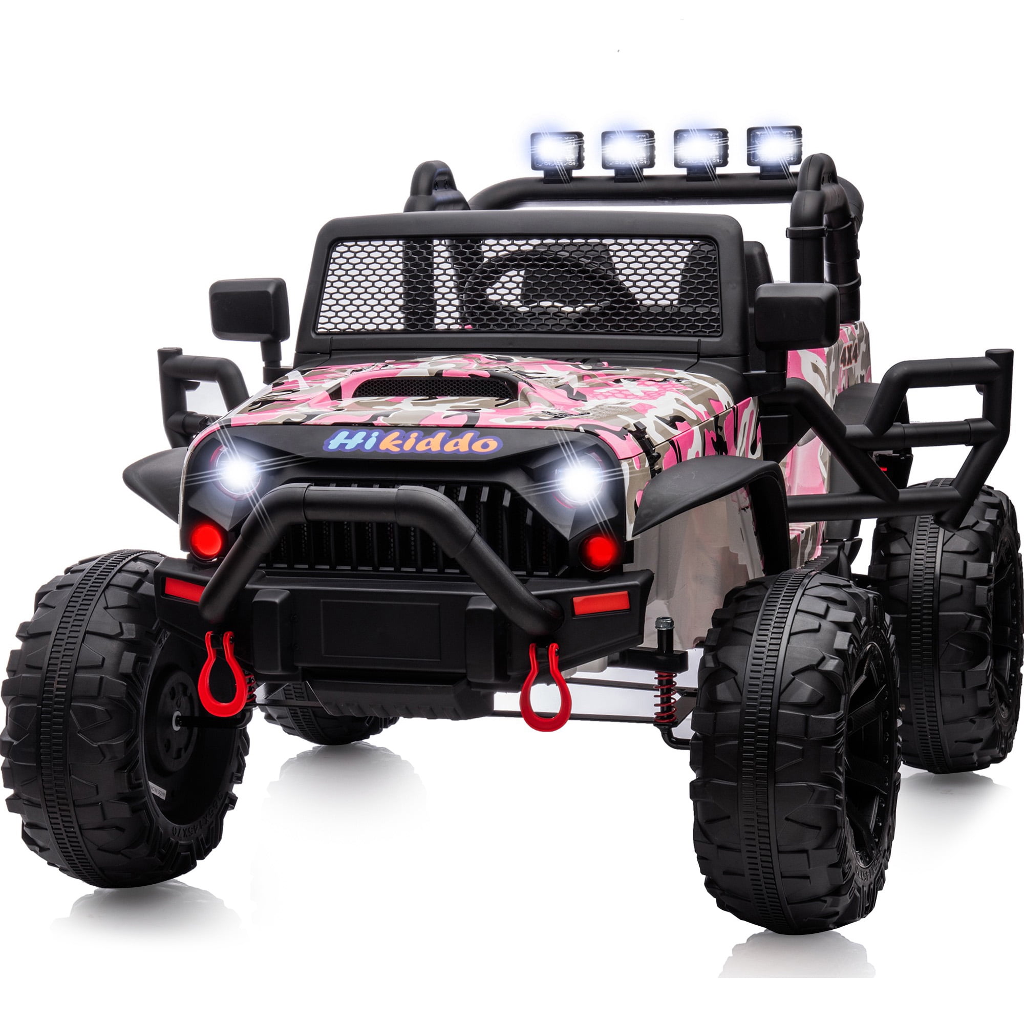 Hikiddo 24V 9Ah Ride on Toy for Big Kids, 4WD 2-Seater Kids Electric ...