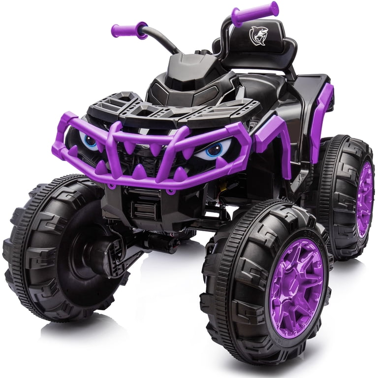 Hikiddo 24V Kids ATV 4-Wheeler, 24 Volt 4WD Ride on Toy for Big
