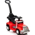 thumbnail image 1 of Hikiddo 3 in 1 Toddler Push Car, Kids Ride on Toy for Toddler Aged 1-3 with Handle, Music - Red, 1 of 9