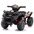 thumbnail image 1 of Hikiddo 6V Ride-on Toy for Toddlers, Kids ATV 4 Wheeler for 1-3 Boys & Girls with Music - Black, 1 of 8