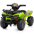 thumbnail image 1 of Hikiddo 6V Ride-on Toy for Toddlers, Kids ATV 4 Wheeler for 1-3 Boys & Girls with Music - Green, 1 of 8