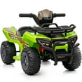 thumbnail image 1 of Hikiddo 6V Kids ATV, 4-Wheeler Ride on Toy for Toddlers Aged 1-3 Boys & Girls with Music - Green, 1 of 8