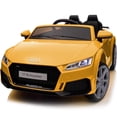 thumbnail image 1 of Hikiddo Electric Ride on Car for Kids, Licensed Audi 6V Ride on Toy for Toddlers Age 2-5 with Remote, Bluetooth - Blue, 1 of 9