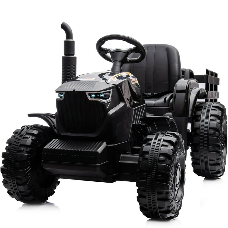Hikiddo JC000A 24V Ride on Toy Kids Ride On Tractor with Trailer