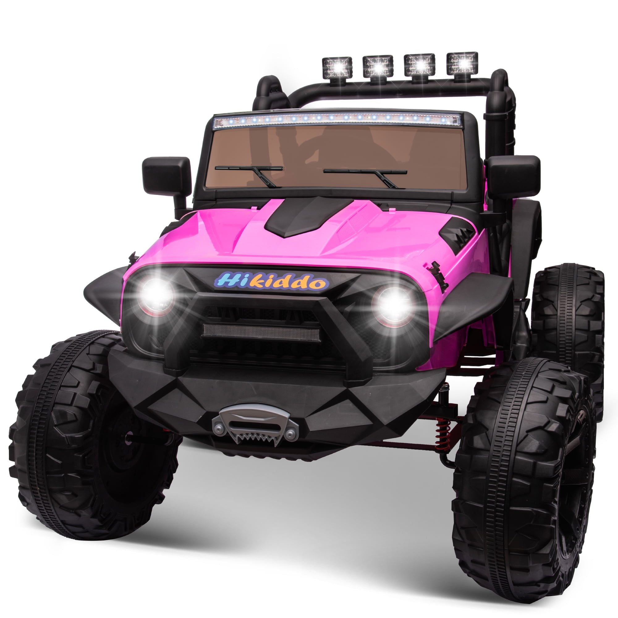 24V Pink 2-Seater Ride-On SUV with Remote Control