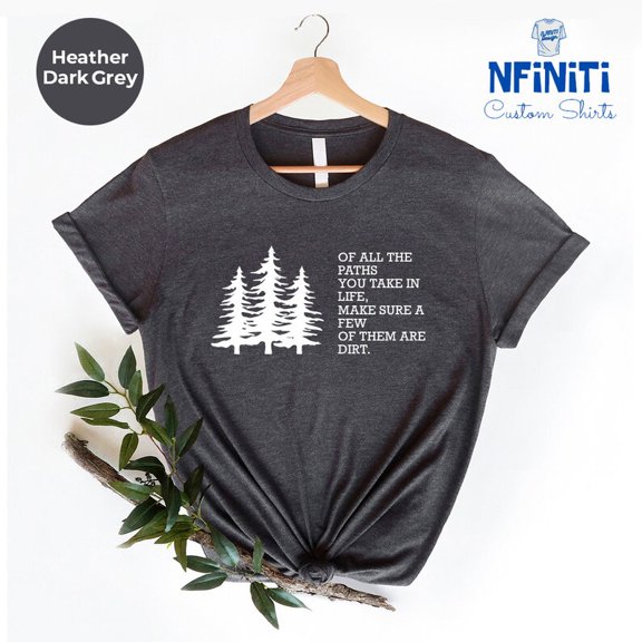 Hiking Adventure Shirt: Wilderness Travel Tee All Size S-5Xl