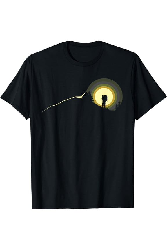 Hiking Apparel - Outdoor Camping Backpacking Hiking T-Shirt mens t shirt,black,women,funny,misfits,men,journey