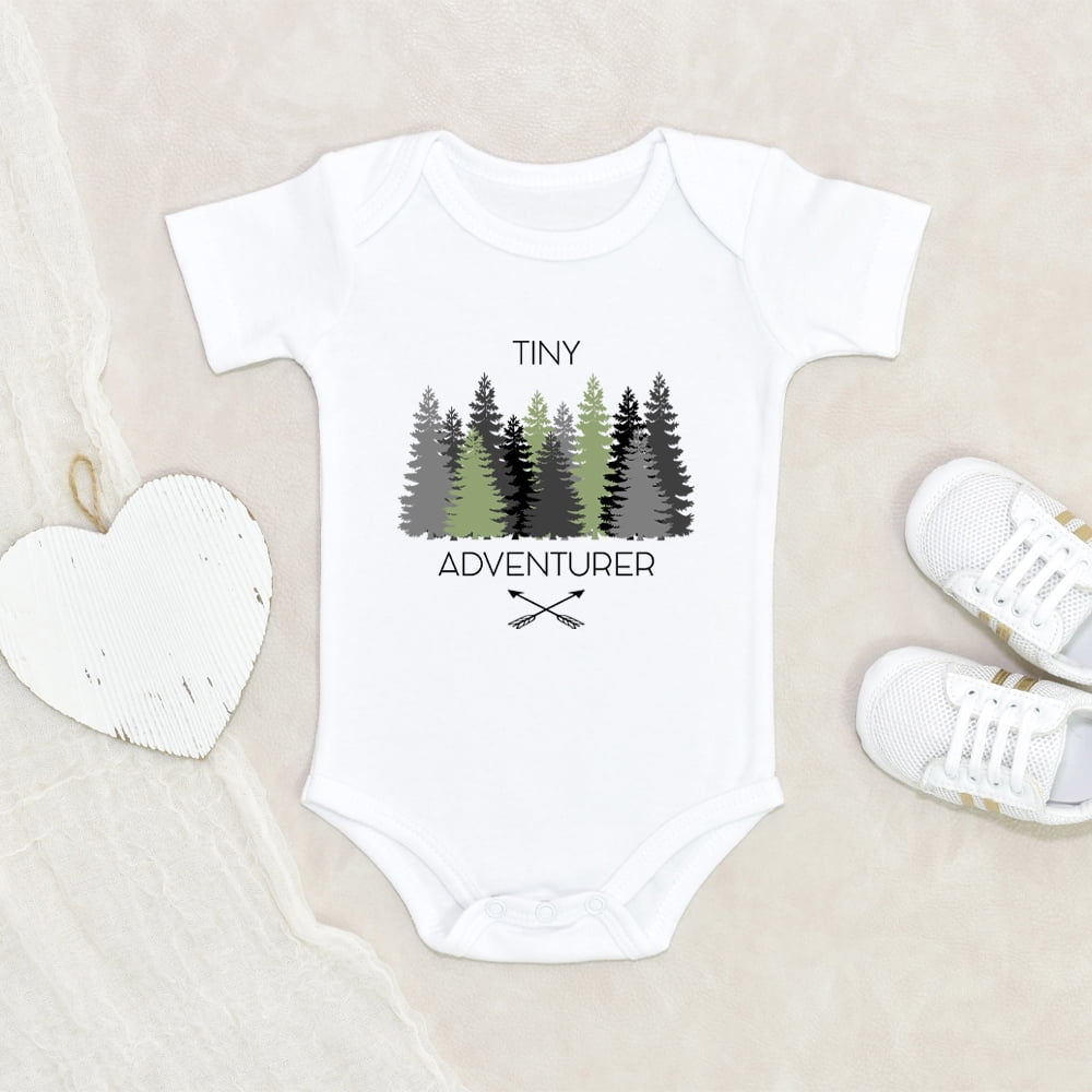 Hiking Baby Clothes Tiniest Adventurers Baby Clothes Outdoorsy Baby