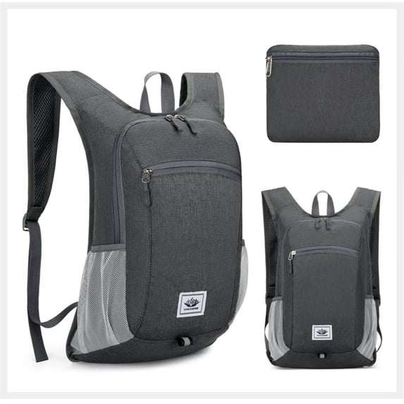Hiking Backpack 15L Small Daypack Lightweight Packable Travel Foldable Water Resistan for Women Men