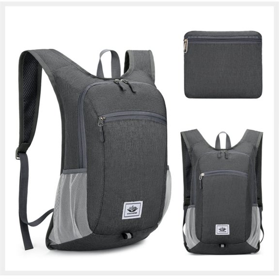Hiking Backpack 15L Small Daypack Lightweight Packable Travel Foldable Water Resistan for Women Men