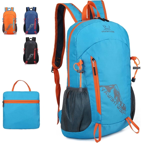 Hiking Backpack 20L, Lightweight Foldable Waterproof Daypack for Outdoor Camping Hiking Travel, Ultra-Light Packable Backpack with Pockets