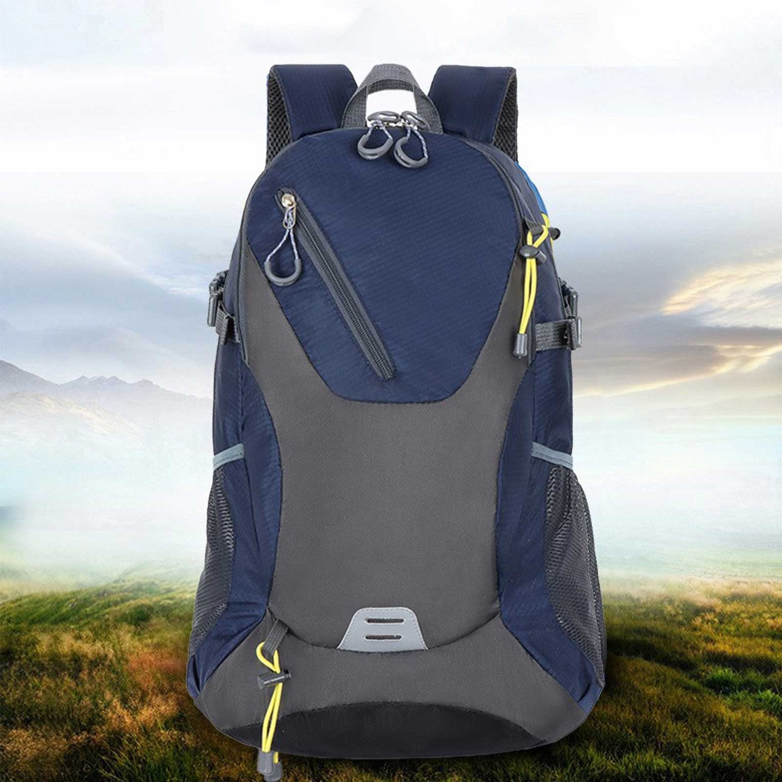 Hiking Backpack 40L Waterproof Hiking Daypack with Rain Cover Outdoor Trekking Travel Backpacks for Men Women