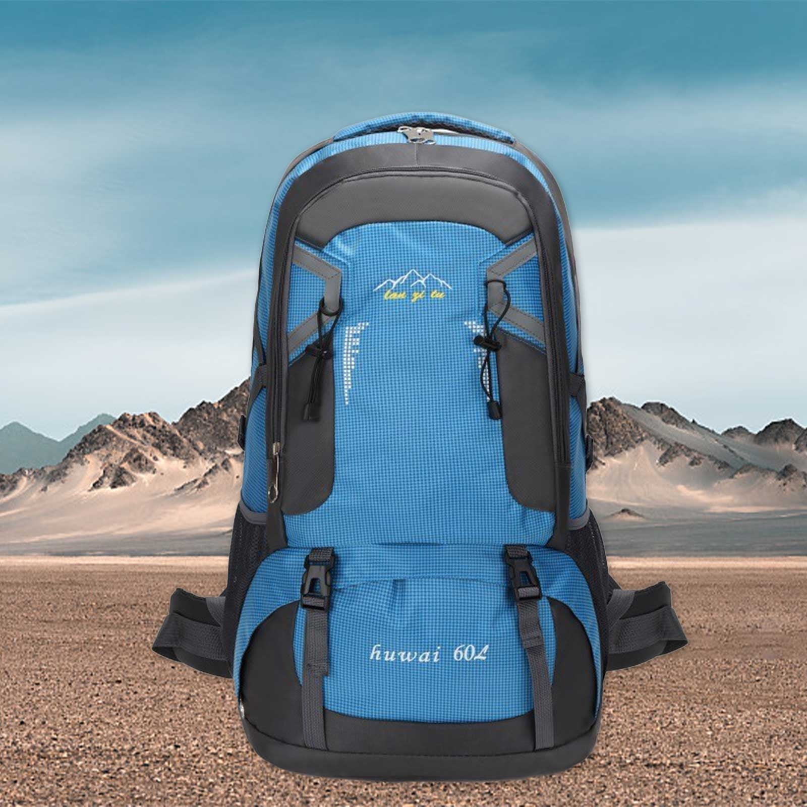 Hiking Backpack 60L Lightweight Large Rucksack for Men Women Tear and Water resistant for Climbing Fishing Travel Walmart