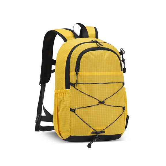 Ventilated Backpack Fesjoy Ventilated Backpack, Lightweight Travel Backpack, Large Capacity Splashproof Daypack with Safety Whistle for Urban Day Trips, Daily Hiking, Weekend Getaways, and Daily Use
