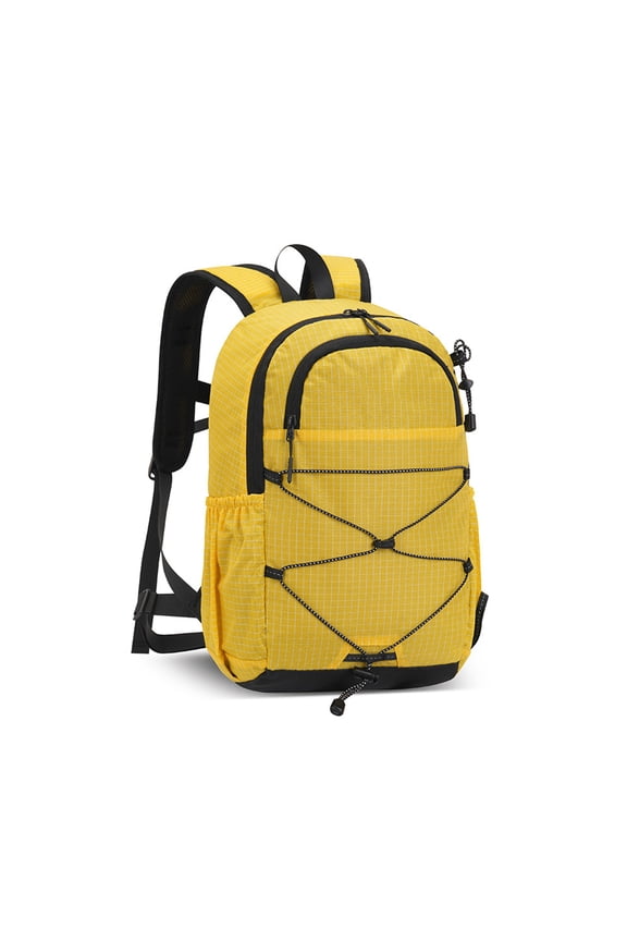 Ventilated Backpack Fesjoy Ventilated Backpack, Lightweight Travel Backpack, Large Capacity Splashproof Daypack with Safety Whistle for Urban Day Trips, Daily Hiking, Weekend Getaways, and Daily Use