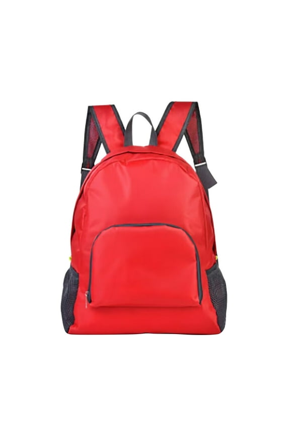 Hiking Backpack,Folding Backpack,School Lightweight Foldable Backpack for Students,Lightweight Packable Backpack Travel Hiking Daypack Foldable Backpack,Lightweight Foldable Student(Red)