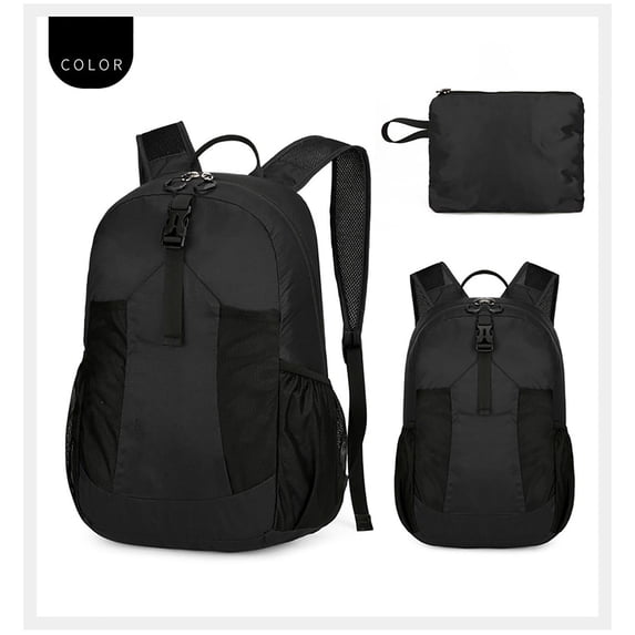 Hiking Backpack Lightweight Hiking Small Travel Outdoor Foldable Shoulder Bag Foldable Waterproof Backpack