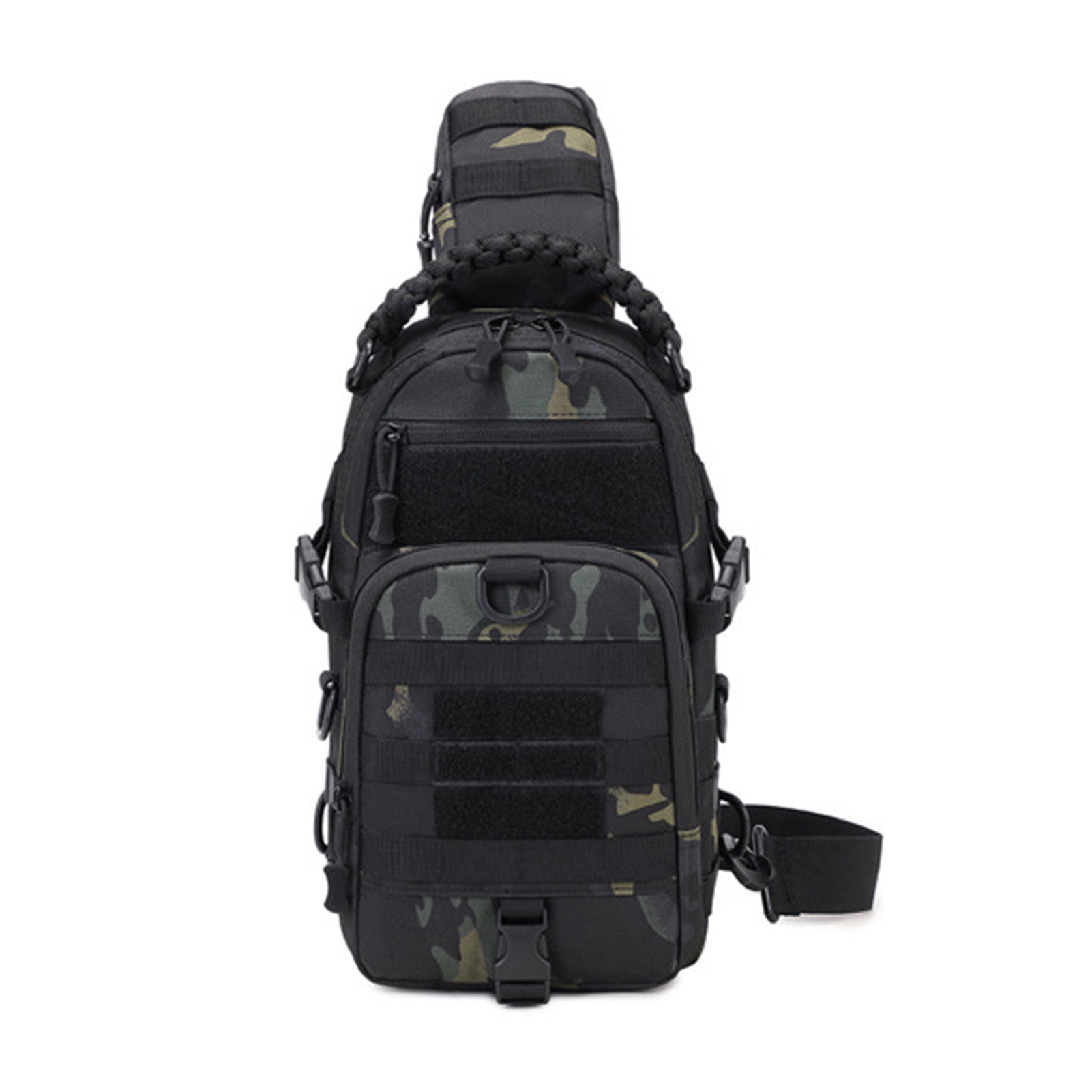 Hiking Backpack Men's Chest Bag Small Sling Bag for Men Crossbody Waterproof & Breathable Compatible with iPad Compartment Bike Bag