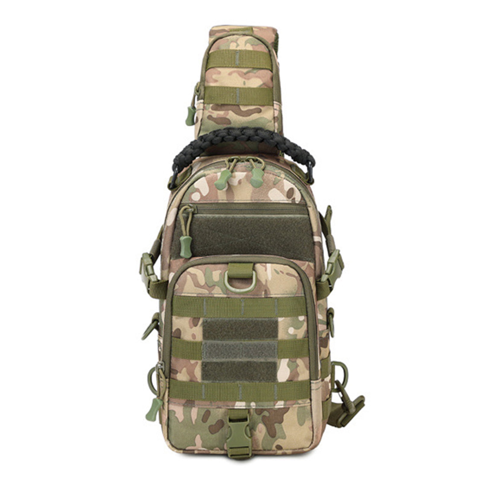 Hiking Backpack Men's Chest Bag Small Sling Bag for Men Crossbody Waterproof & Breathable Compatible with iPad Compartment Bike Bag