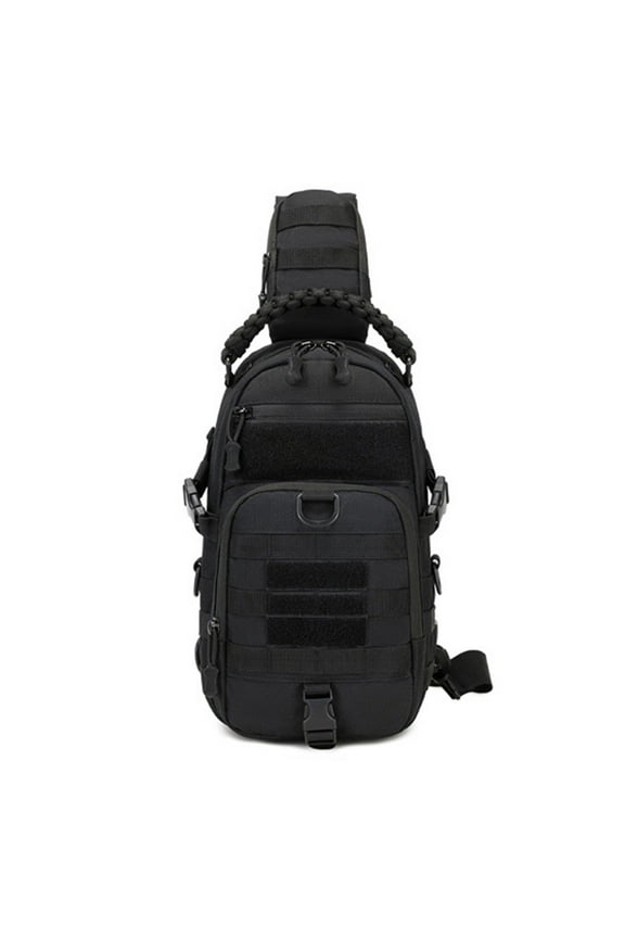 Hiking Backpack Men's Chest Bag Small Sling Bag for Men Crossbody Waterproof & Breathable Compatible with iPad Compartment Bike Bag