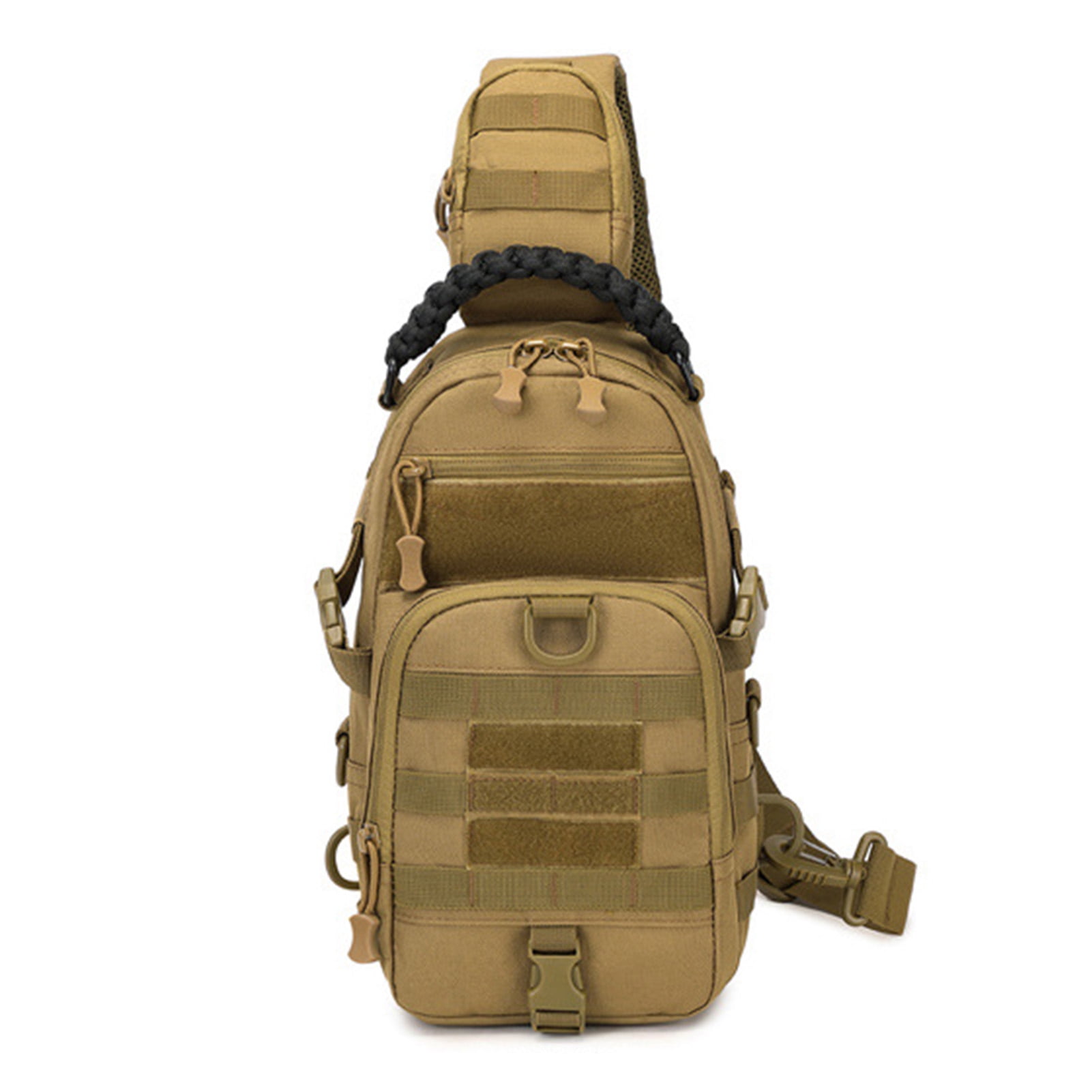 Hiking Backpack Men's Chest Bag Small Sling Bag for Men Crossbody Waterproof & Breathable Compatible with iPad Compartment Bike Bag