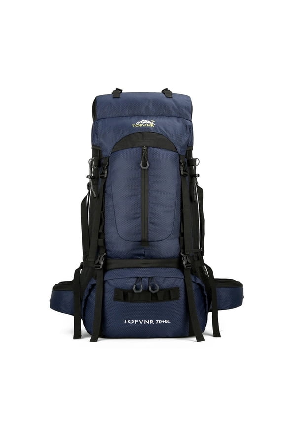 Hiking Backpack Outdoor Camping Travel Trekking Sports Gear Storage, Custom Print Photo Large Capacity 75L Unisex Lightweight Waterproof Multi-Functional Portable Comfortable