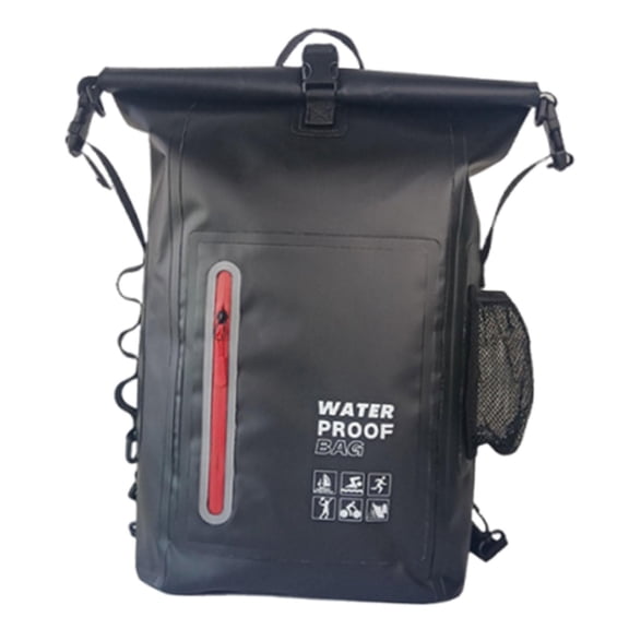 Hiking Backpack Outdoor Sport Bag Travel Knapsack Waterproof PVC Mesh Cloth 25L Suitable for Adults Camping