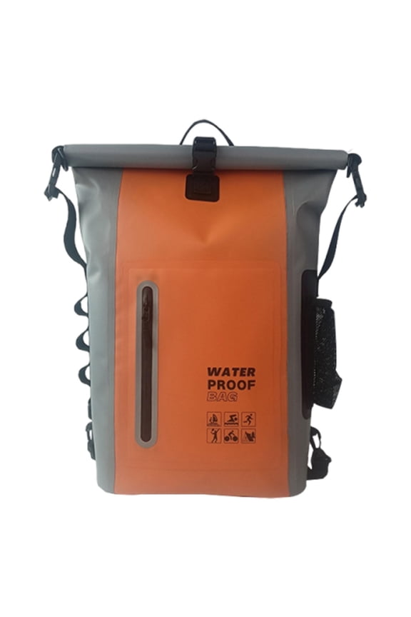 Hiking Backpack Travel Backpack Outdoor Sport Bag Waterproof PVC Mesh Cloth Large Capacity for Camping and Climbing