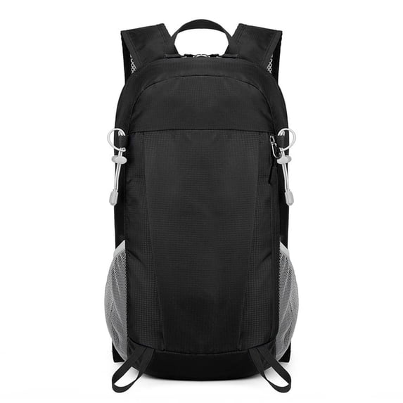 Hiking Backpack Water-Resistant Casual Bag Lightweight Travel Backpack Outdoor Sport Bag Casual School Backpack Packable Camping Rucksack for Men Women,Black