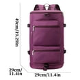 thumbnail image 1 of Canvas Bag, Casual Men's Backpack Men's Backpack Computer Backpack Student Leisure Backpack Travel Bag, Vintage Backpack，Suitable for Schools, Outdoor Activities, Mountain Climbing, and Tourism, 1 of 3