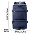 thumbnail image 1 of Canvas Bag, Casual Men's Backpack Men's Backpack Computer Backpack Student Leisure Backpack Travel Bag, Vintage Backpack，Suitable for Schools, Outdoor Activities, Mountain Climbing, and Tourism, 1 of 3