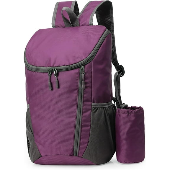 Hiking Backpack, Waterproof and Wear-resistant Lightweight Backpack Packable,Outdoor Travel Camping Daypack Foldable