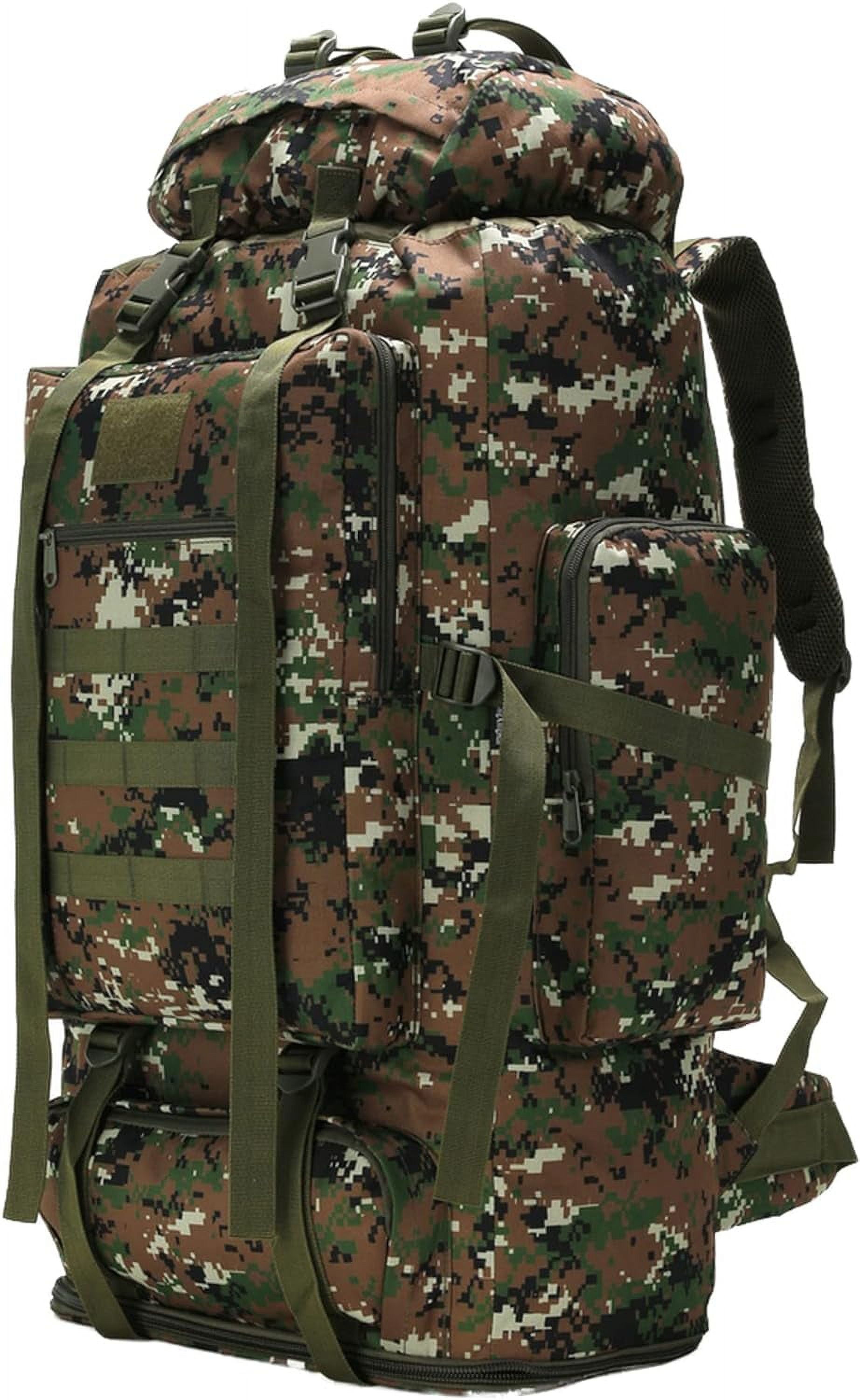 Hiking Backpack for Men 70L/100L Camping Backpack Military Rucksack ...