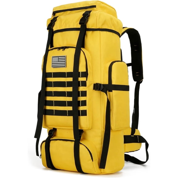 Hiking Backpack for Men 70L/100L Camping Backpack Military Rucksack Molle 3 Days Assault Pack for Climbing