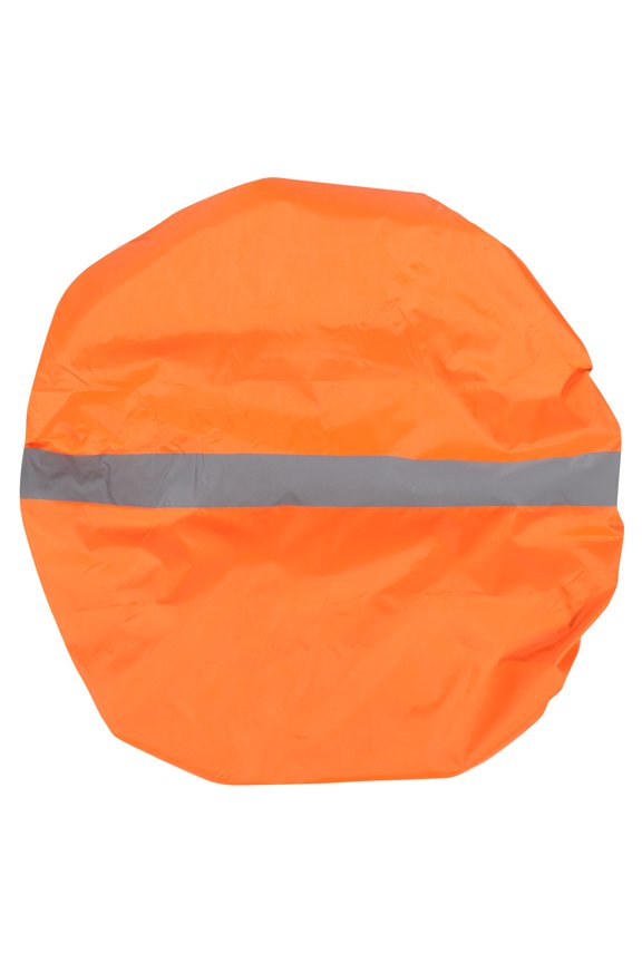 Reflective Rainproof Backpack Cover Orange for Outdoor Travel