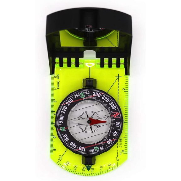 Hiking Backpacking Compass | Boy Scout Compass Camping and Navigation | Map Reading for Orienteering, Hiking, Trekking and Hunting