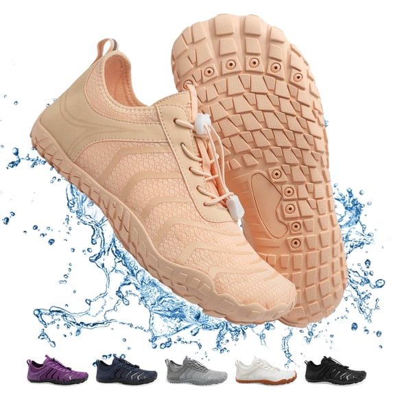 Hiking Barefoot Shoes Womens Mens Footwear,Wide-Toe Mater Shoes,Zero-drop Comfortable Slip-Resistant Barefoot Active Shoes, Women's Athletic Hiking Shoes.