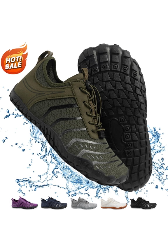 Hiking Barefoot Shoes Womens Mens Footwear,Wide-Toe Mater Shoes,Zero-drop Comfortable Slip-Resistant Barefoot Active Shoes, Women's Athletic Hiking Shoes.