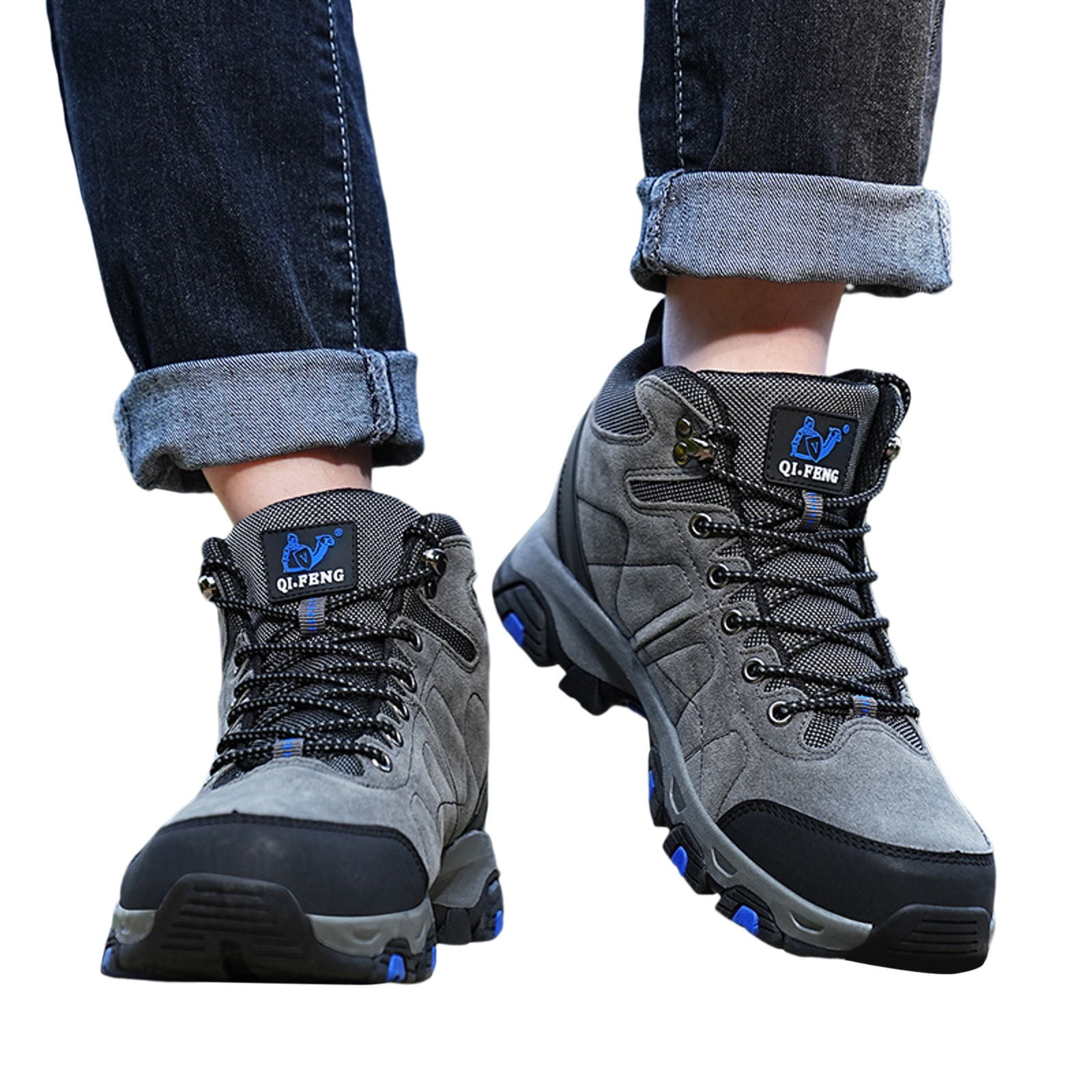Hiking Boots for Women Men Unisex Waterproof Non Slip Outdoor Trekking Backpacking Mountaineering Sneakers