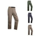 thumbnail image 1 of Hiking Cargo Pants for Men 2025 Quick Dry Breathable Convertible Zip Off Outdoor Hiking Pants with Pockets Trousers, 1 of 4