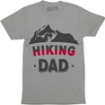 thumbnail image 1 of Hiking Dad - Mountain Hiker Adventurer Father's Day Gift Men's T-Shirt, 1 of 4