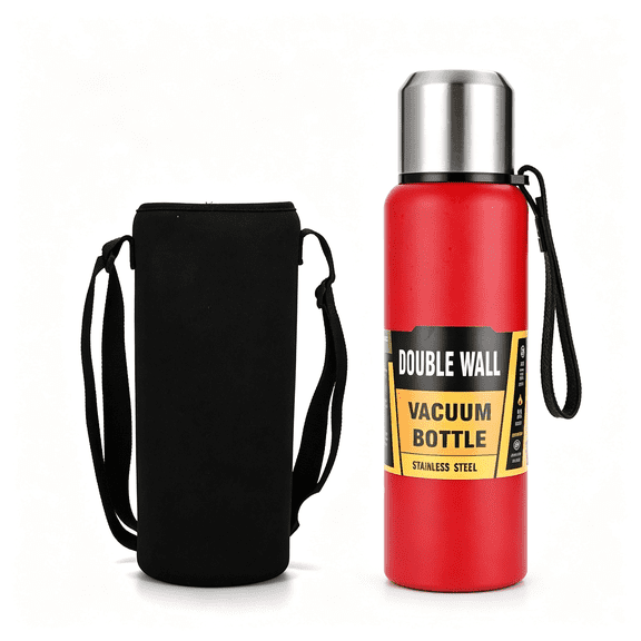 Hiking Double Wall Thermocup Stainless Steel Vacuum Flasks Keep Warm Keep Cold Thermos Cup Coffee Tea Milk Travel Mug Thermo Bottle Gifts
